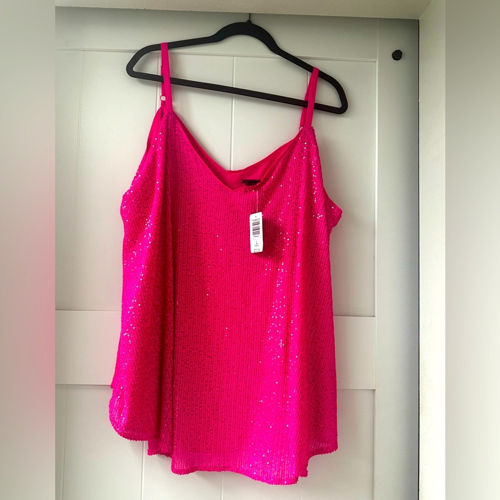 Torrid sequin swing tank